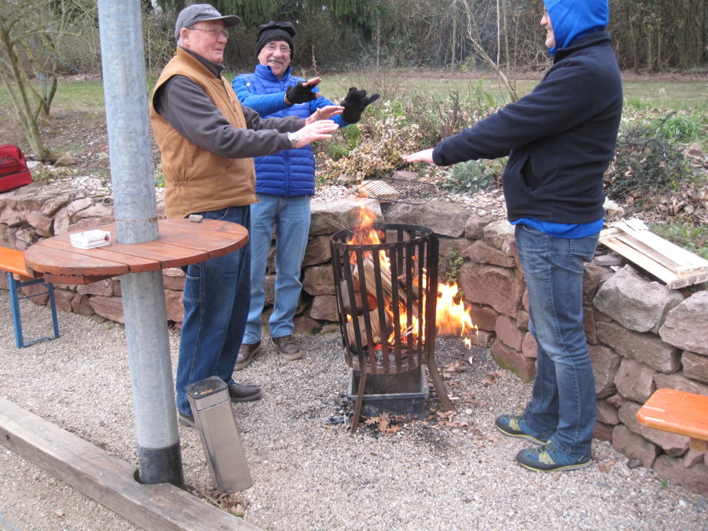 Ein wärmendes Feuerchen